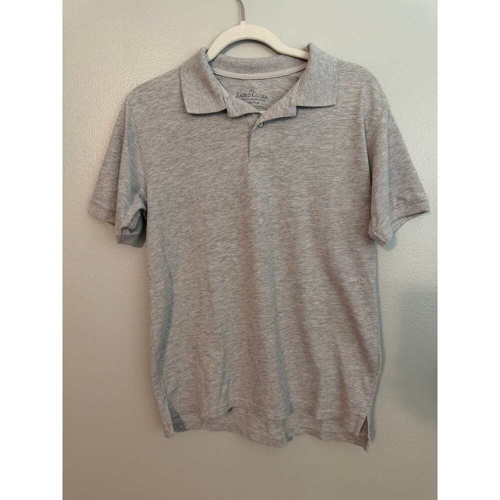 Boy’s Gray Polo Shirt